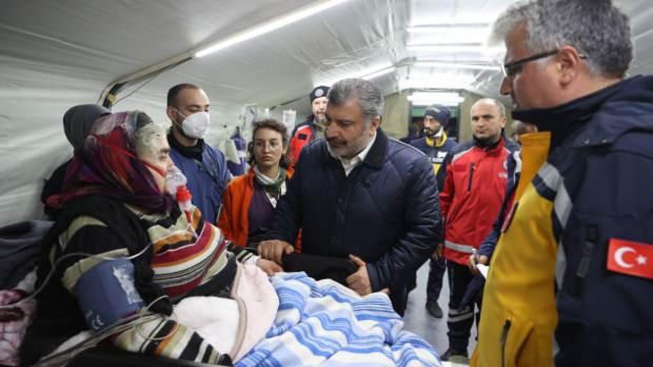 Bakan Koca açıkladı! Hatay'daki depremlerde 294 kişi yaralandı