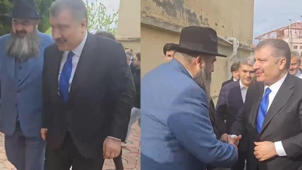 Bakan Koca Samandağ'ında kanaat önderi Hüsamettin Sivri ve ailesini ziyaret etti