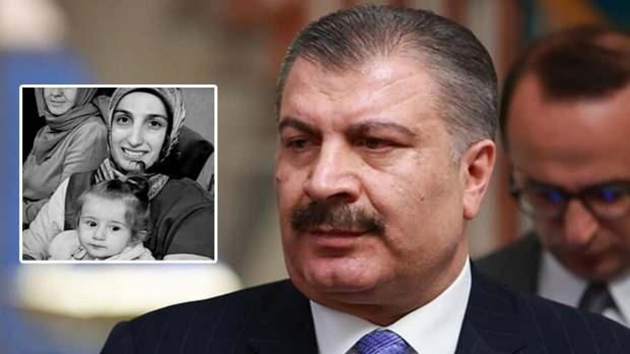Bakan Koca'dan selde hayatını kaybeden hemşire ve bebeği için taziye mesajı