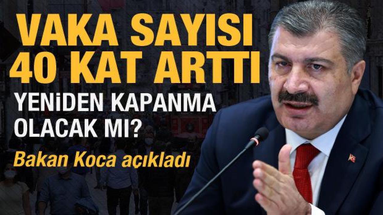 Bakan Koca'dan vaka açıklaması: Günlük 40 kat arttı!