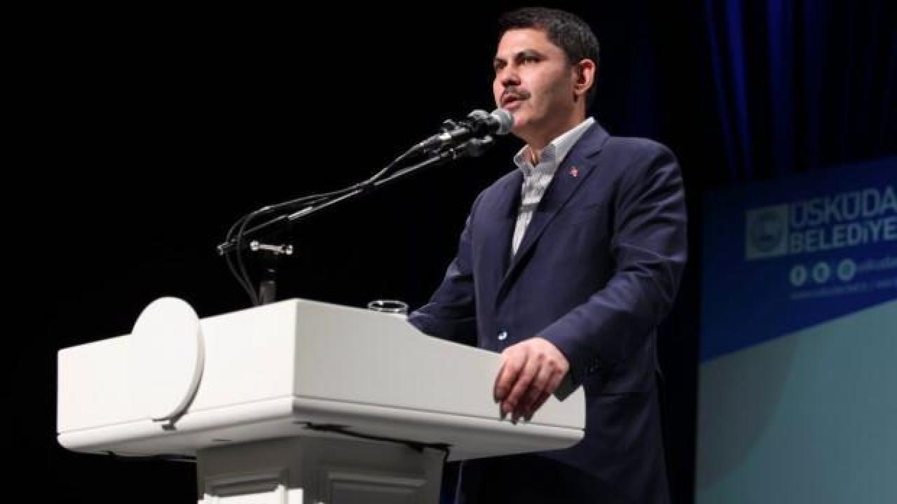 Bakan Kurum: 14 Mayıs eserlerin yarışı olacak ama karşıda eser yok