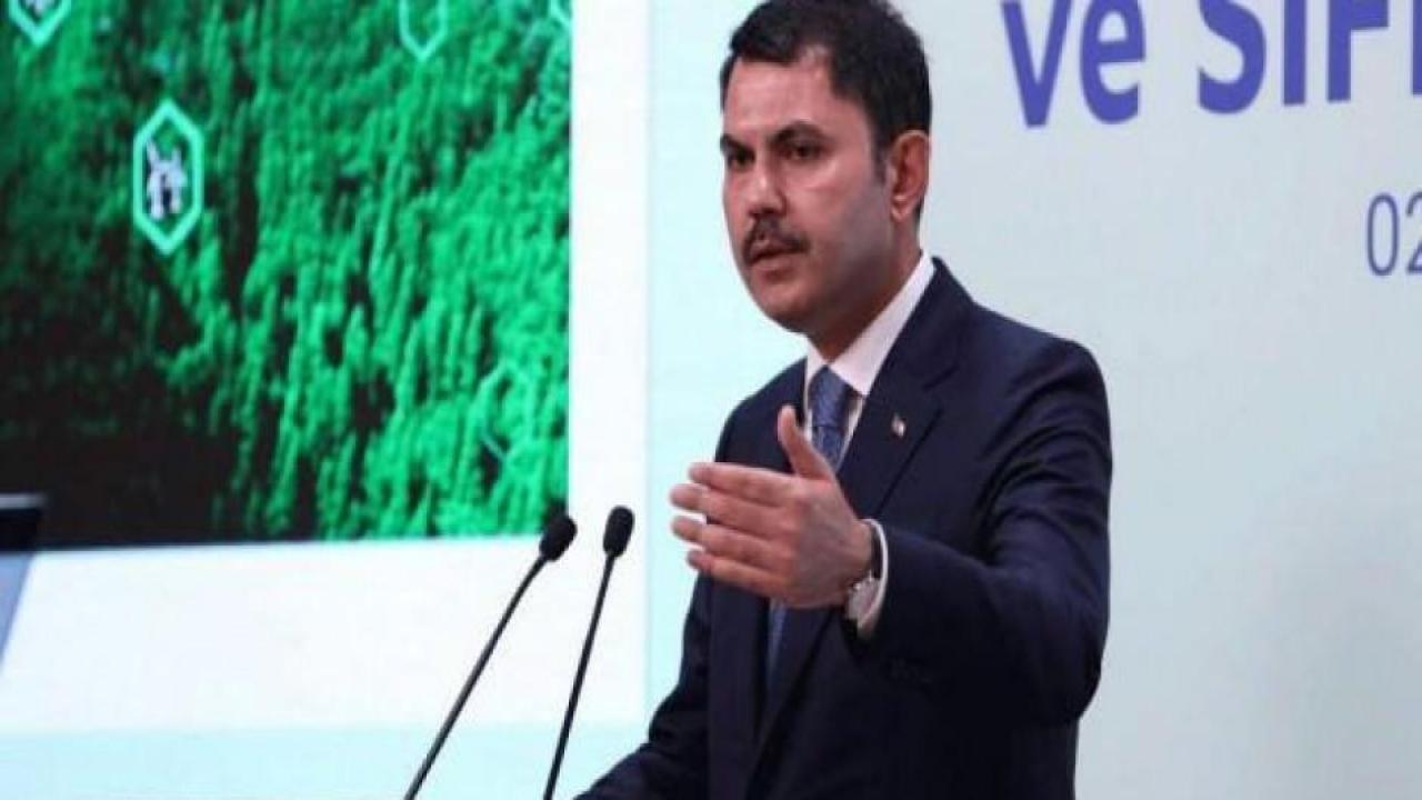 Bakan Kurum: 2053 yılında tüm atıklarını dönüştüren bir ülke olacağız