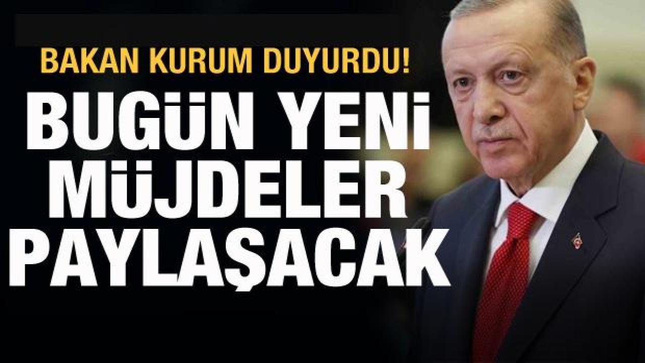 Bakan Kurum: Cumhurbaşkanımız yeni müjdeleri paylaşacak