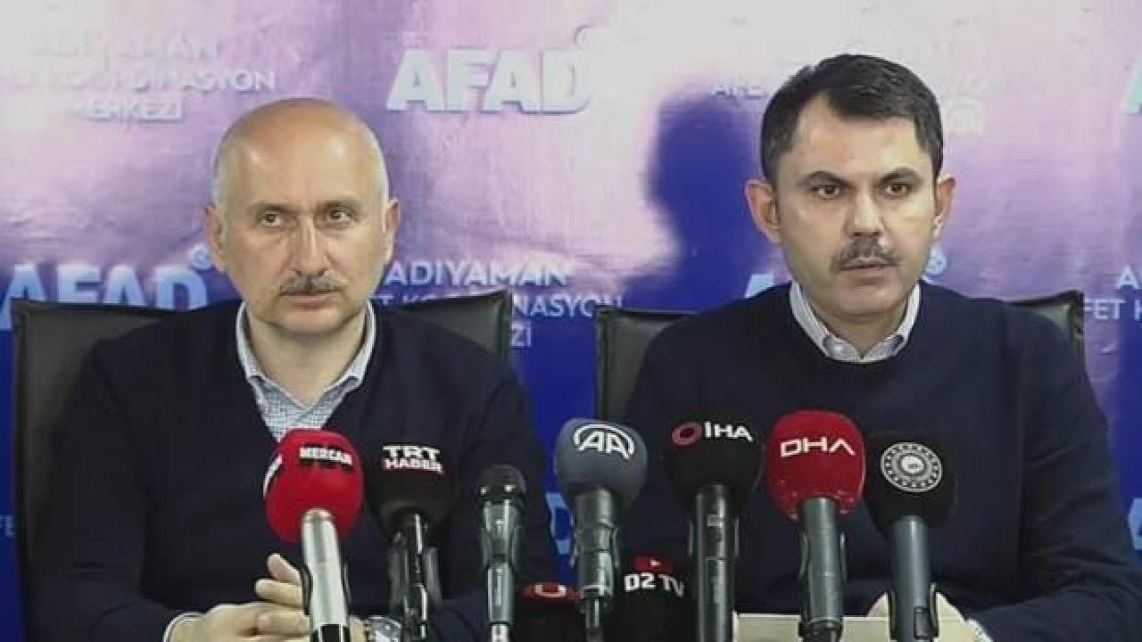 Bakan Kurum deprem bölgesinde duyurdu: Yarın başlıyoruz
