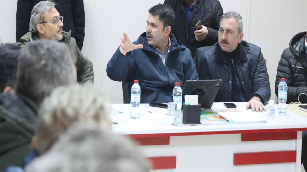 Bakan Kurum: Deprem bölgesinin yüzde 95’ine su ulaştı