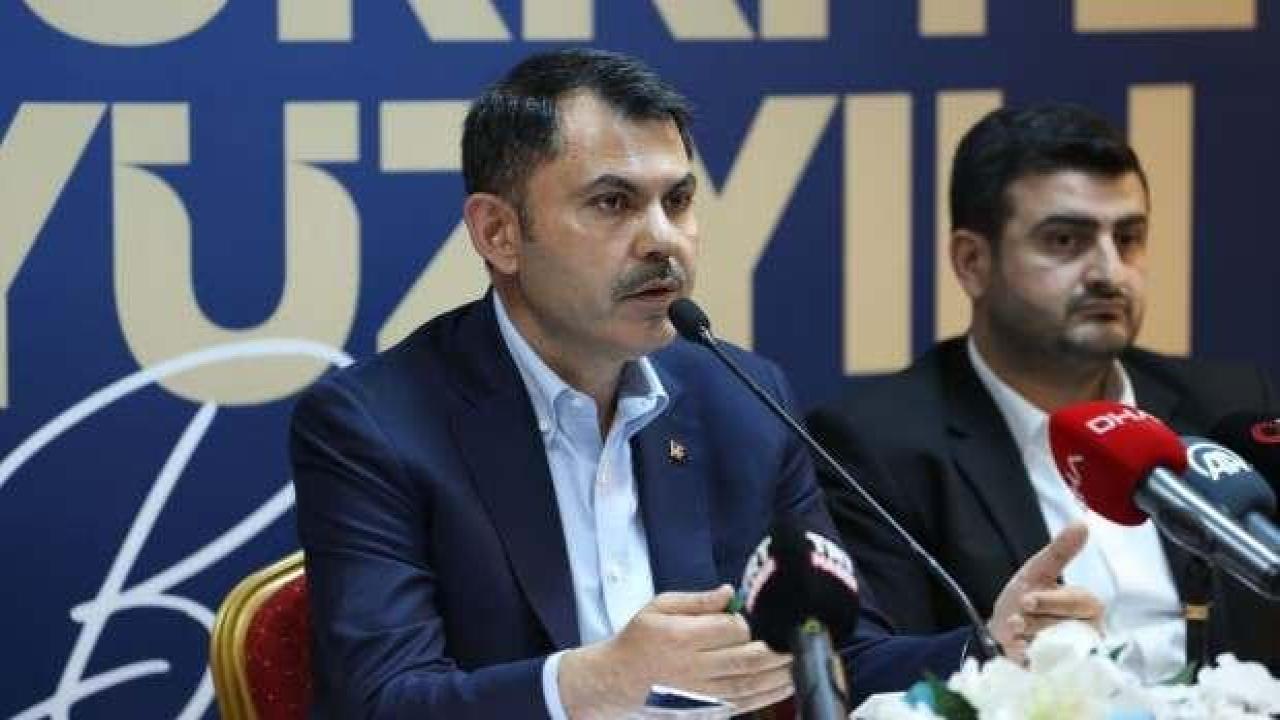 Bakan Kurum: Milletimiz, 100 yılda yapılacak işleri 21 yıla sığdıranların yanında oldu