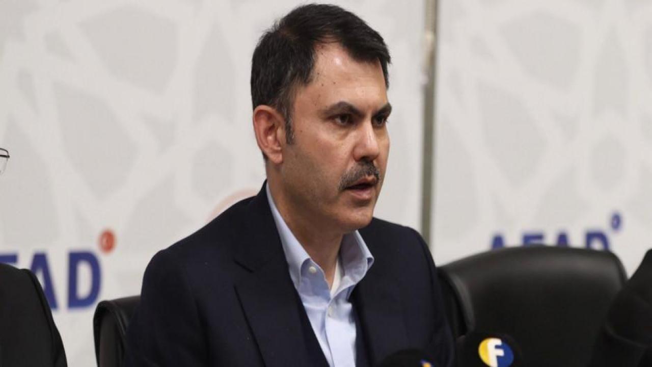 Bakan Kurum: Ne gerekiyorsa yaptık, yapıyoruz, yapacağız