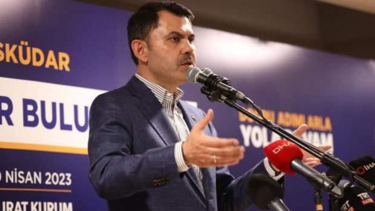 Bakan Kurum, Rizelilere müjdeyi verdi