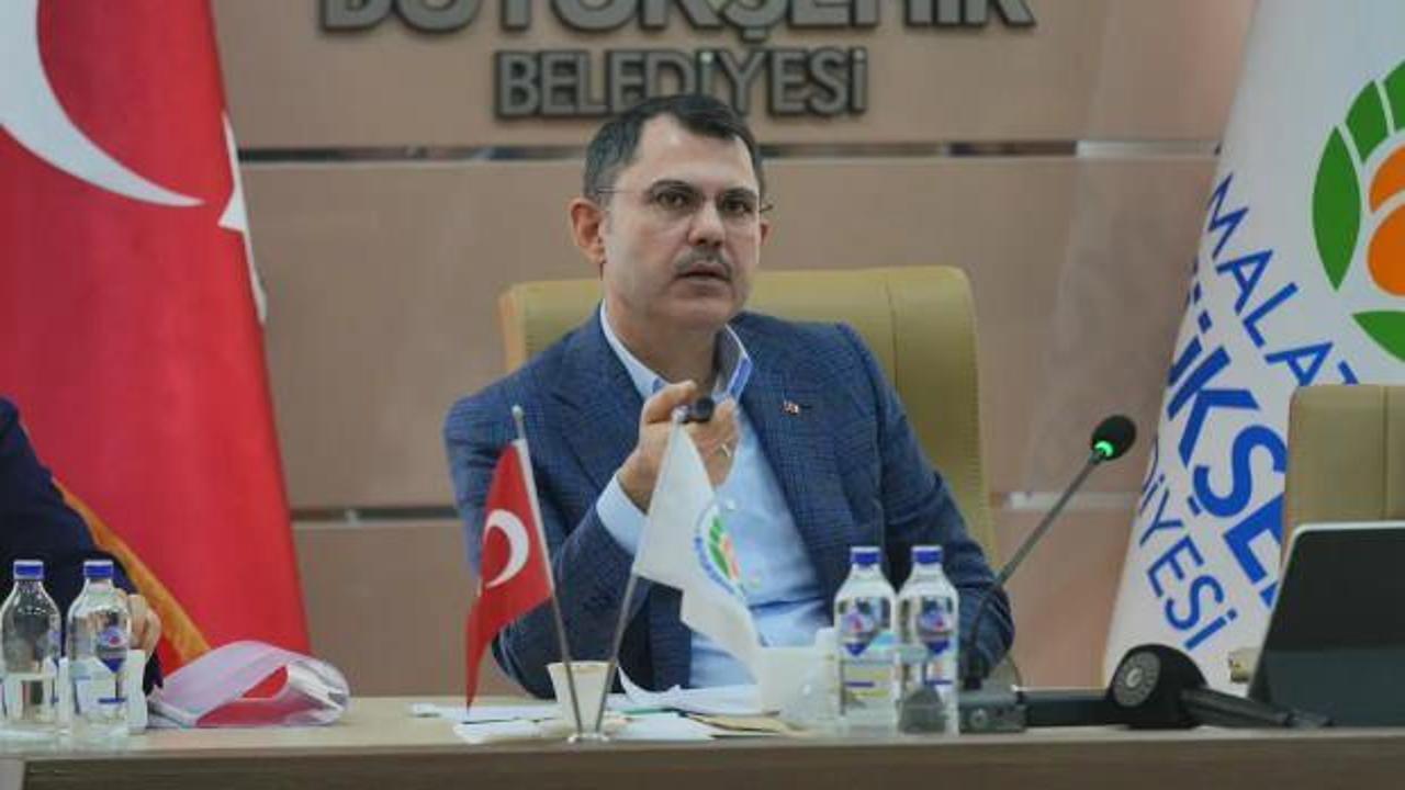 Bakan Kurum'dan açıklama: 