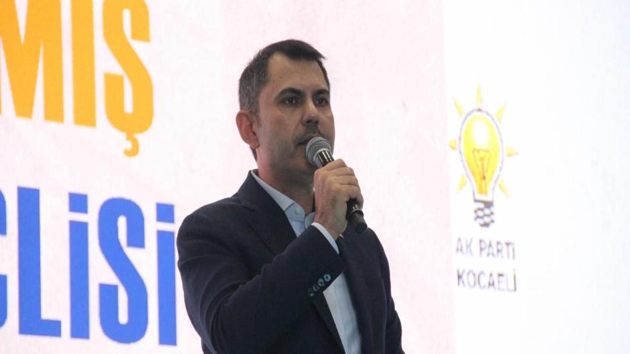 Bakan Kurum'dan sert tepki! 