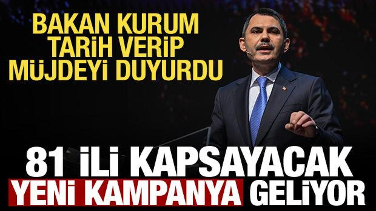 Bakan Kurum'dan sosyal konut kampanyası müjdesi: 81 ili kapsayacak