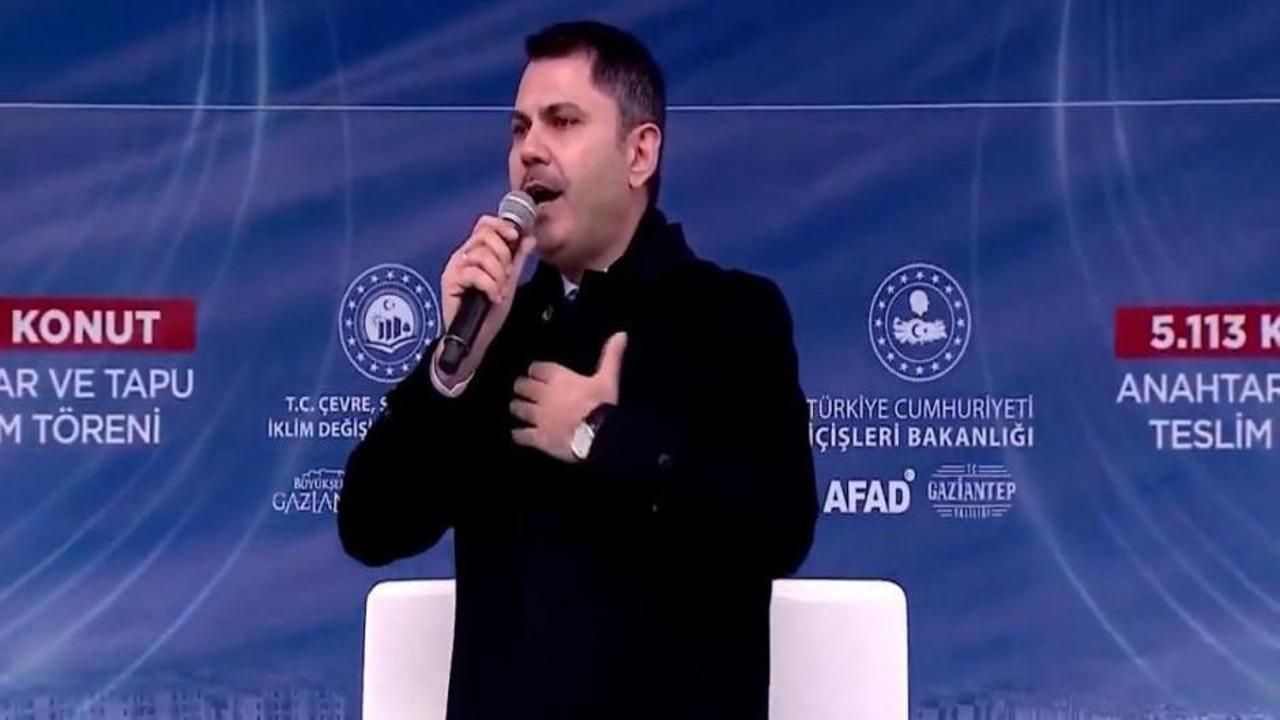 Bakan Murat Kurum'dan deprem konutları açıklaması!