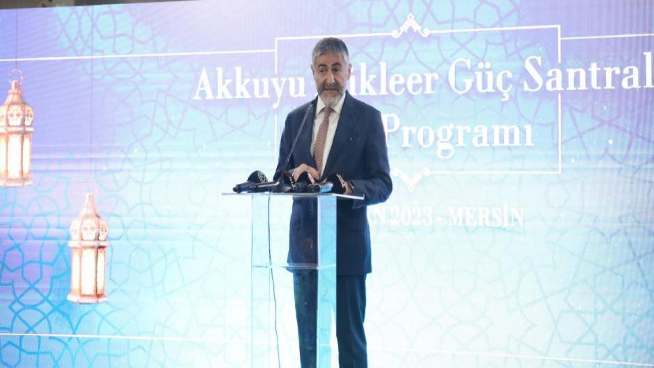 Bakan Nebati açıkladı: İlk elektrik üretiminin 2024 yılında yapılmasını hedefliyoruz