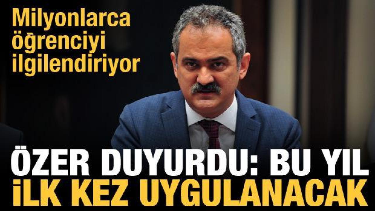 Bakan Özer duyurdu: Arapça ve İngilizce destekleme kursları açılacak