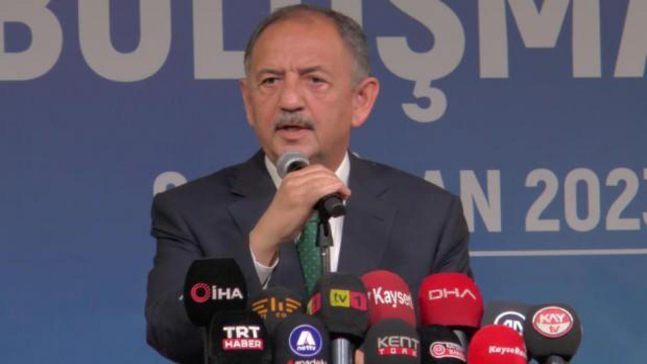 Bakan Özhaseki: Konut teslimleri hızlanacak