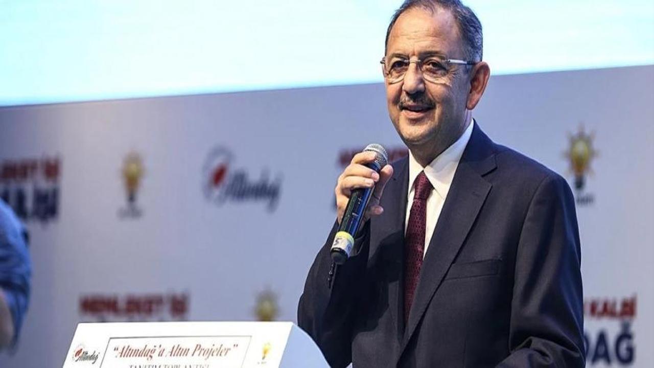 Bakan Özhaseki 'şimdi sıra sizde' diyerek duyurdu: Şehirlerimizi birlikte inşa ediyoruz!