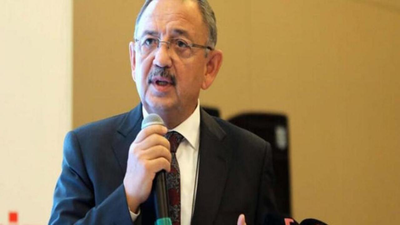 Bakan Özhaseki: Toplamda 850 bin bağımsız birimi, hükümet olarak yapmaktayız