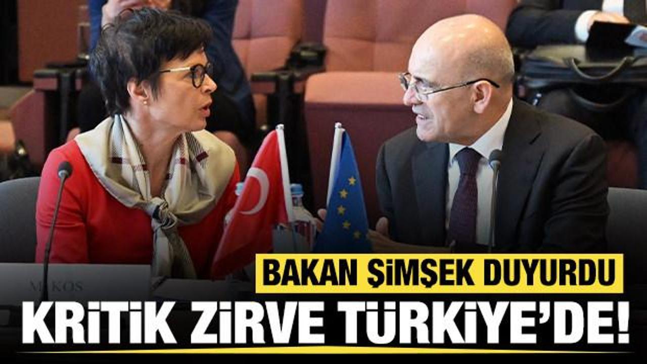 Bakan Şimşek duyurdu: Türkiye ile AB arasında kritik zirve!