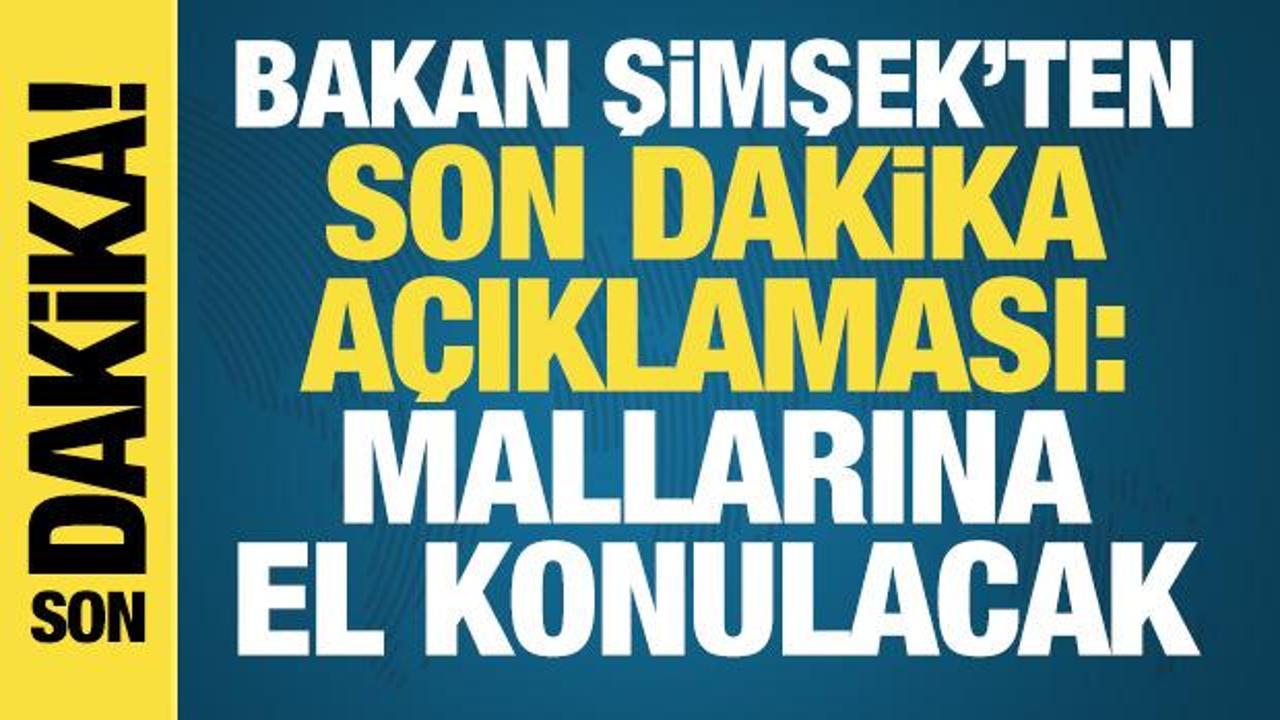 Bakan Şimşek: Yasa dışı bahis suçuna bulaşanların mallarına el konacak