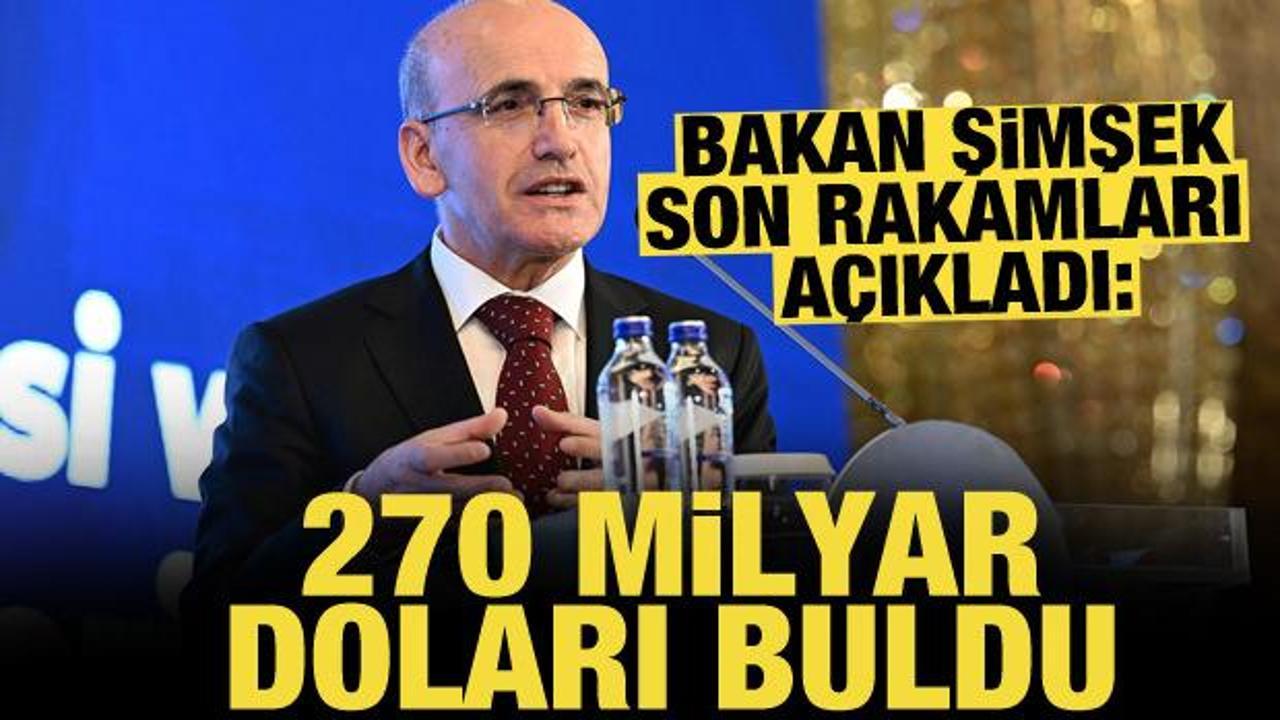 Bakan Şimşek'ten 