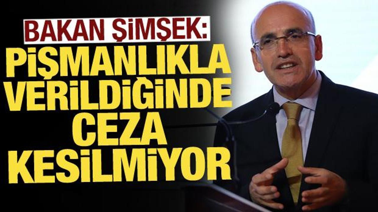 Bakan Şimşek'ten kira gelirini beyan etmeyenlere pişmanlık çağrısı