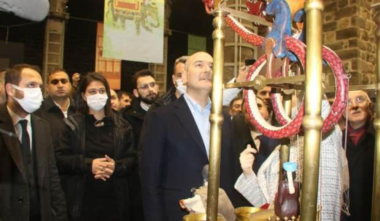 Bakan Soylu, ‘El Cezerinin Olağanüstü Makineleri Sergisi’ni açtı