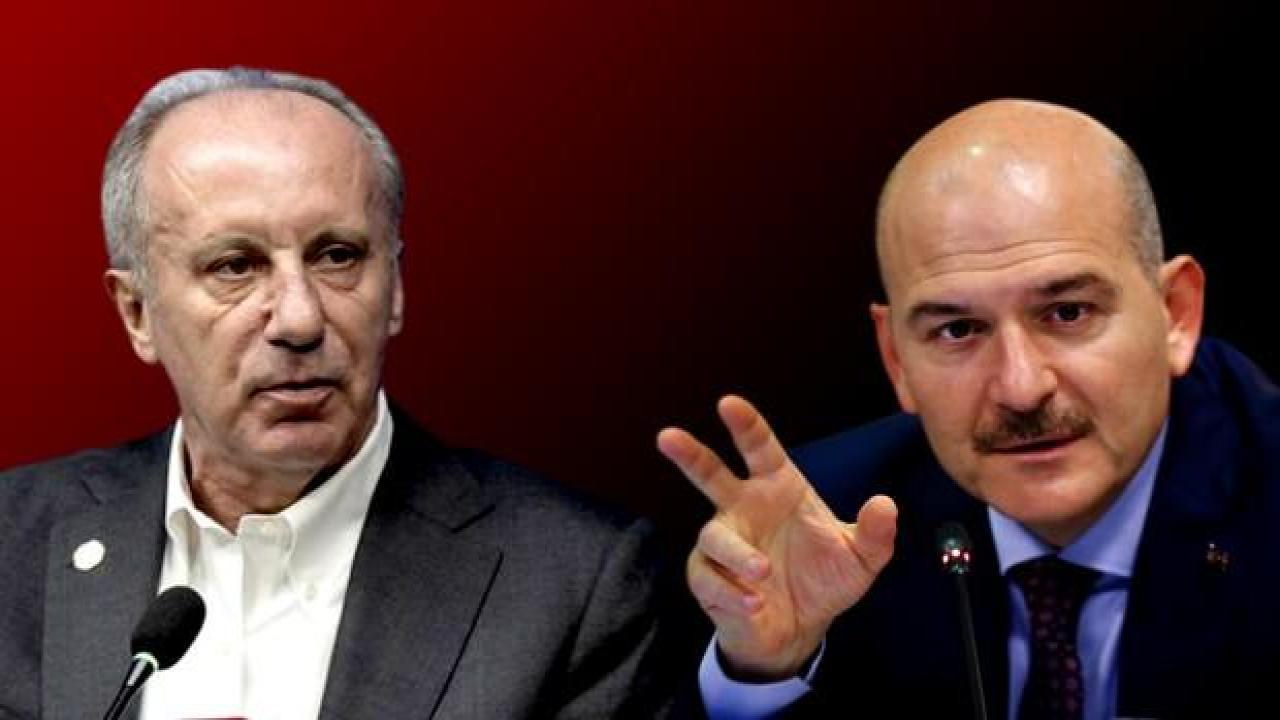 Bakan Soylu'dan Muharrem İnce açıklaması: İnce'ye yapılanlar siyasi darbedir!