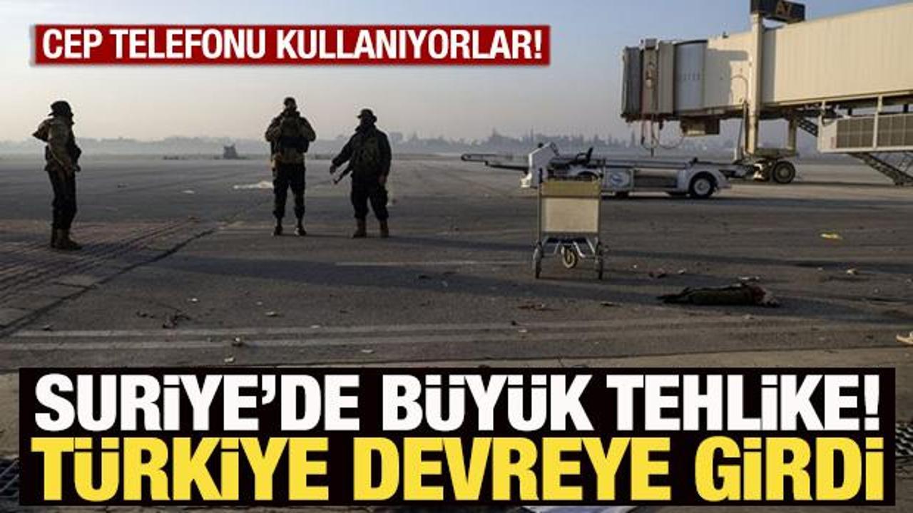 Bakan Suriye'deki büyük tehlikeyi duyurdu: Cep telefonu kullanıyorlar, Türkiye devrede