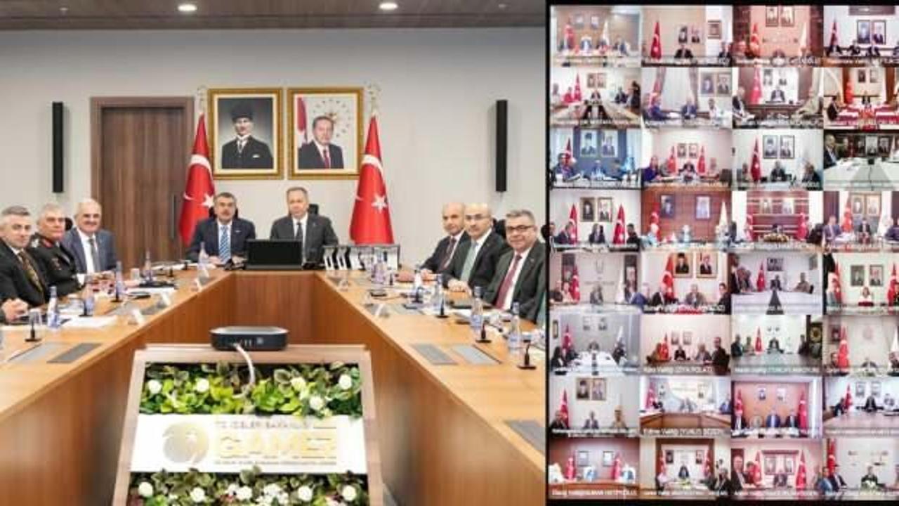 Bakan Tekin, 81 ilin valileri ve milli eğitim müdürleriyle görüştü