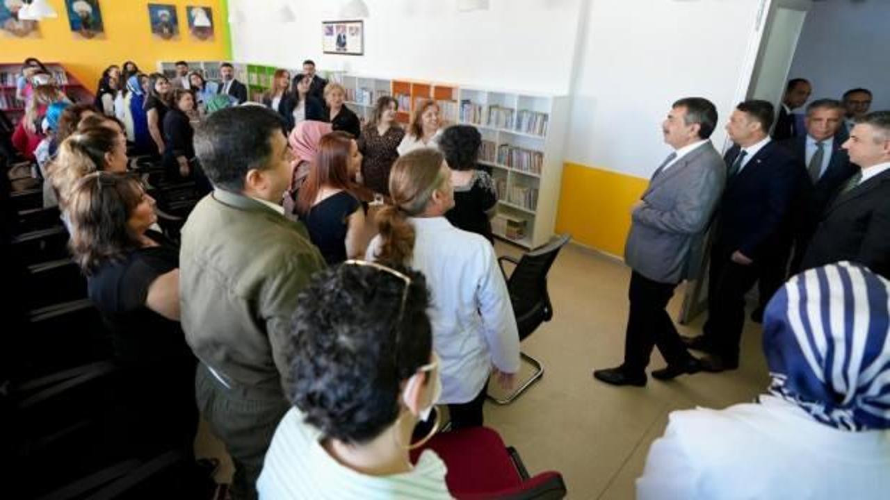 Bakan Tekin’den yaz dönemi mesleki çalışma programındaki öğretmenlere ziyaret
