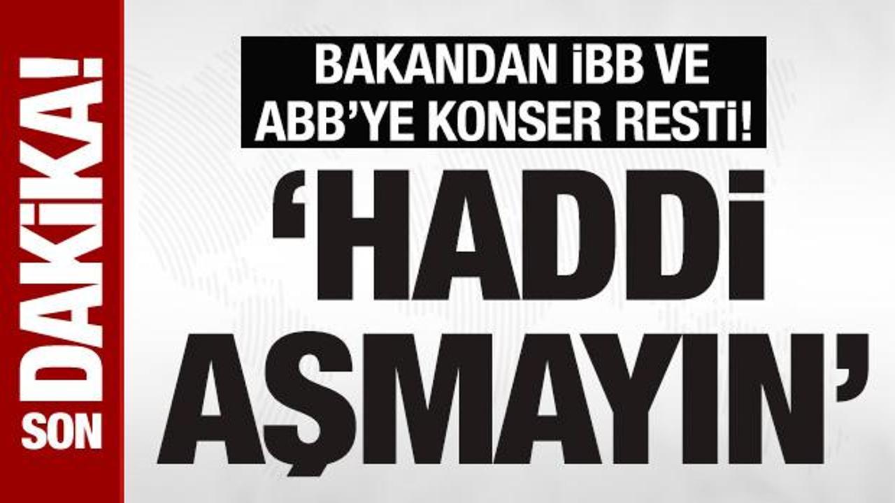 Bakan Tunç'tan CHP'li belediyelere soruşturma açıklaması