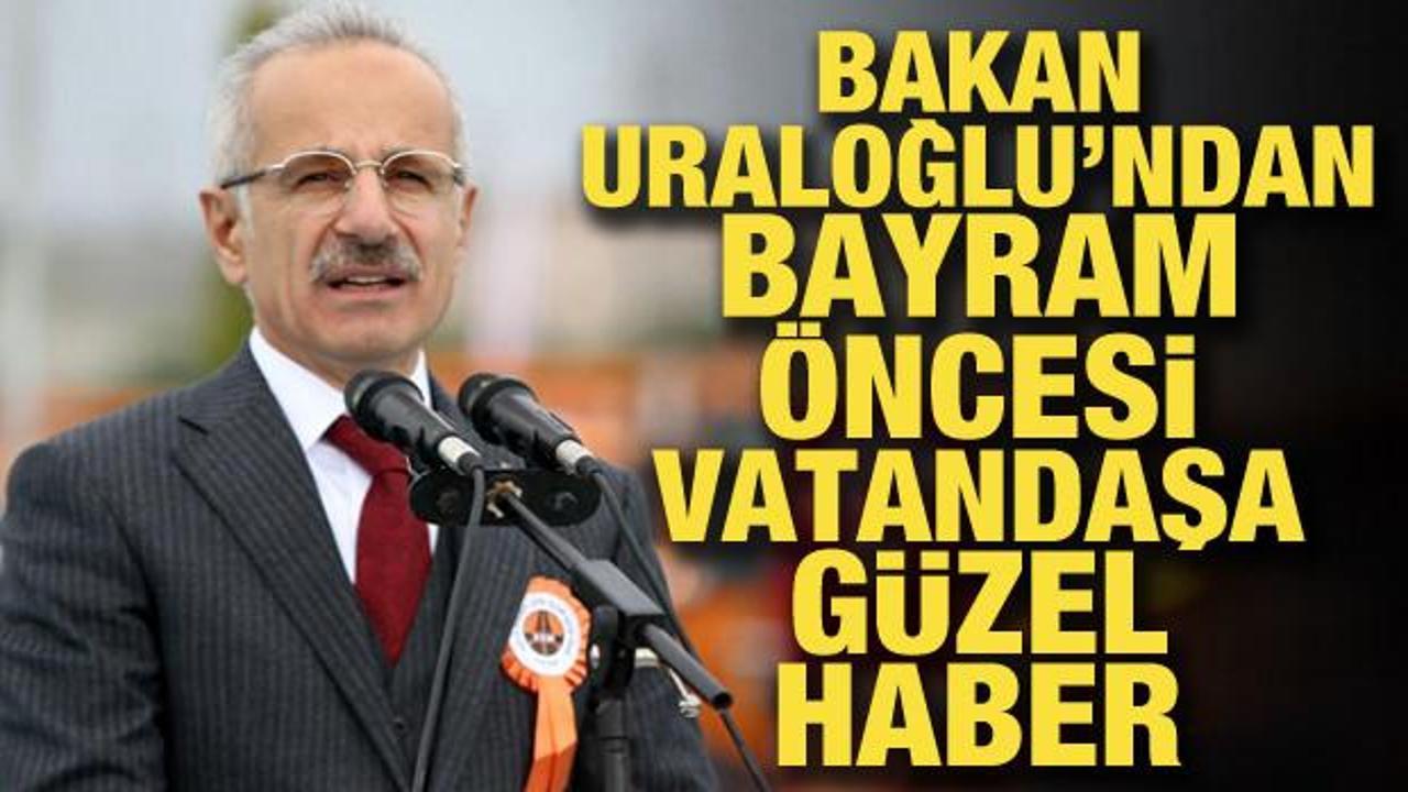 Bakan Uraloğlu açıkladı: Bayramda YHT'lere ek sefer