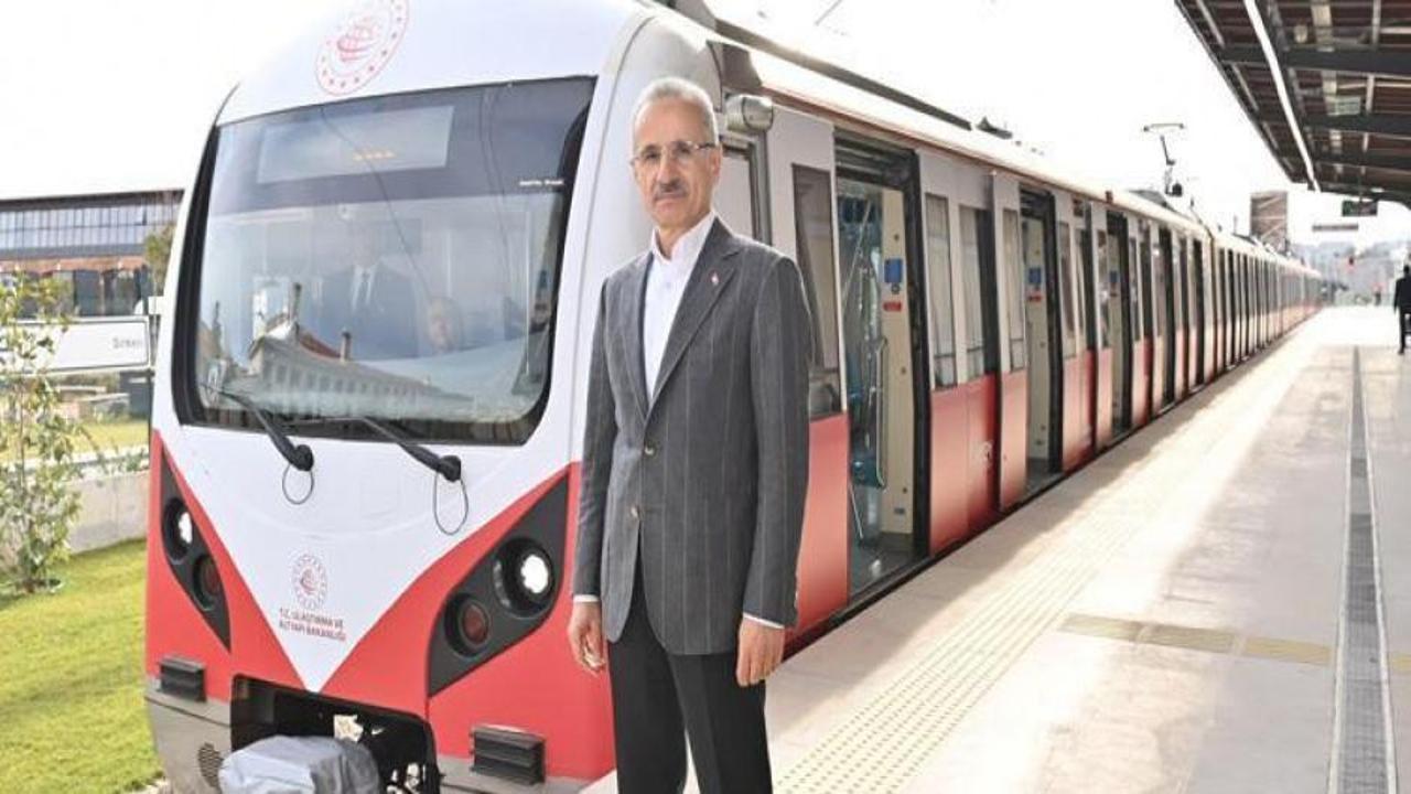Bakan Uraloğlu açıkladı: Temmuzda demir yollarında 20,7 milyon kişi seyahat etti