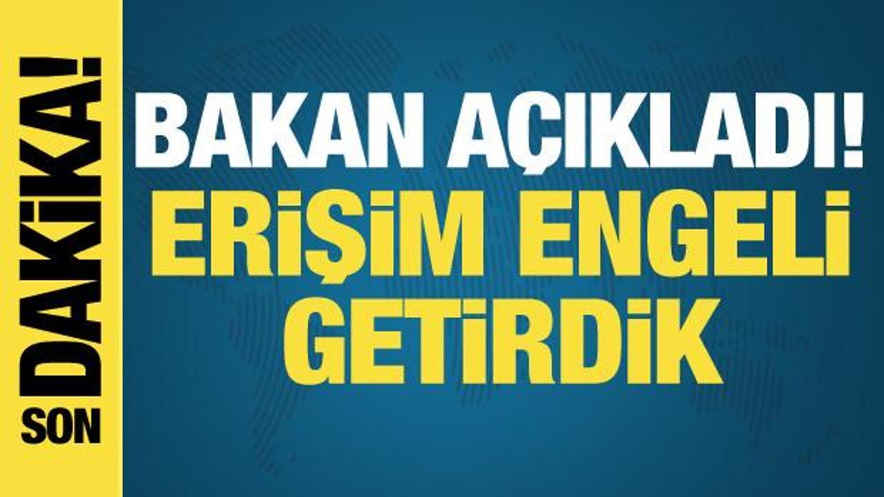 Bakan Uraloğlu: Discord bilgileri paylaşmadığı için erişim engeli getirdik