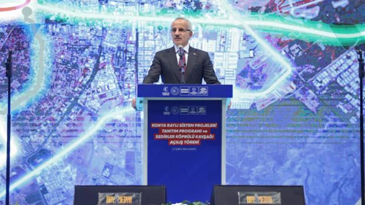 Bakan Uraloğlu: Konya’ya 55,6 kilometre raylı sistem hattı kazandırılacak