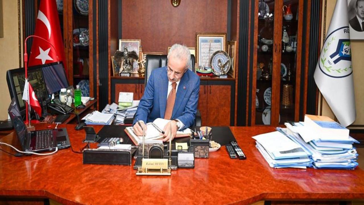 Bakan Uraloğlu: Rize'den İzmir'e uçuşlar 18 Eylül'de başlayacak