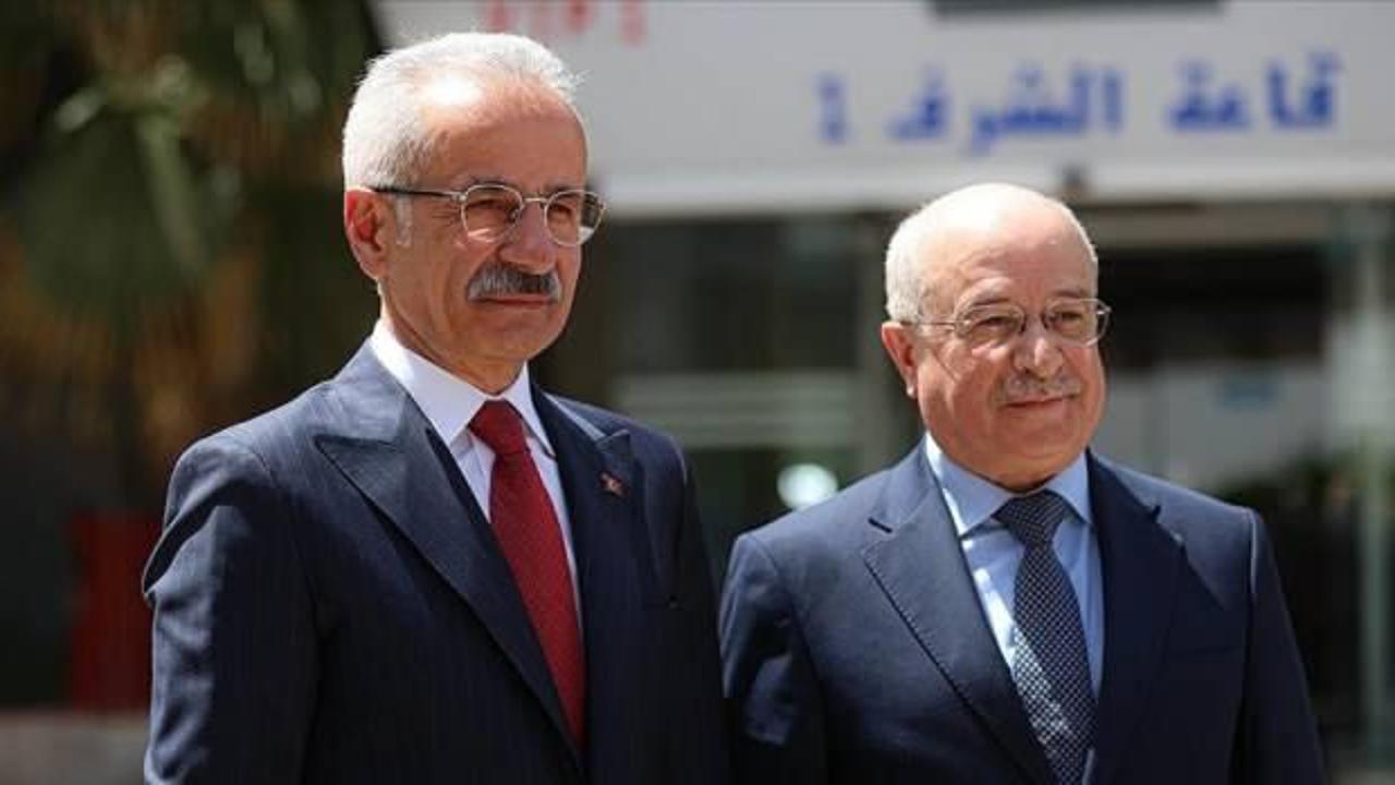 Bakan Uraloğlu, Şam'da resmi temaslarda bulunuyor