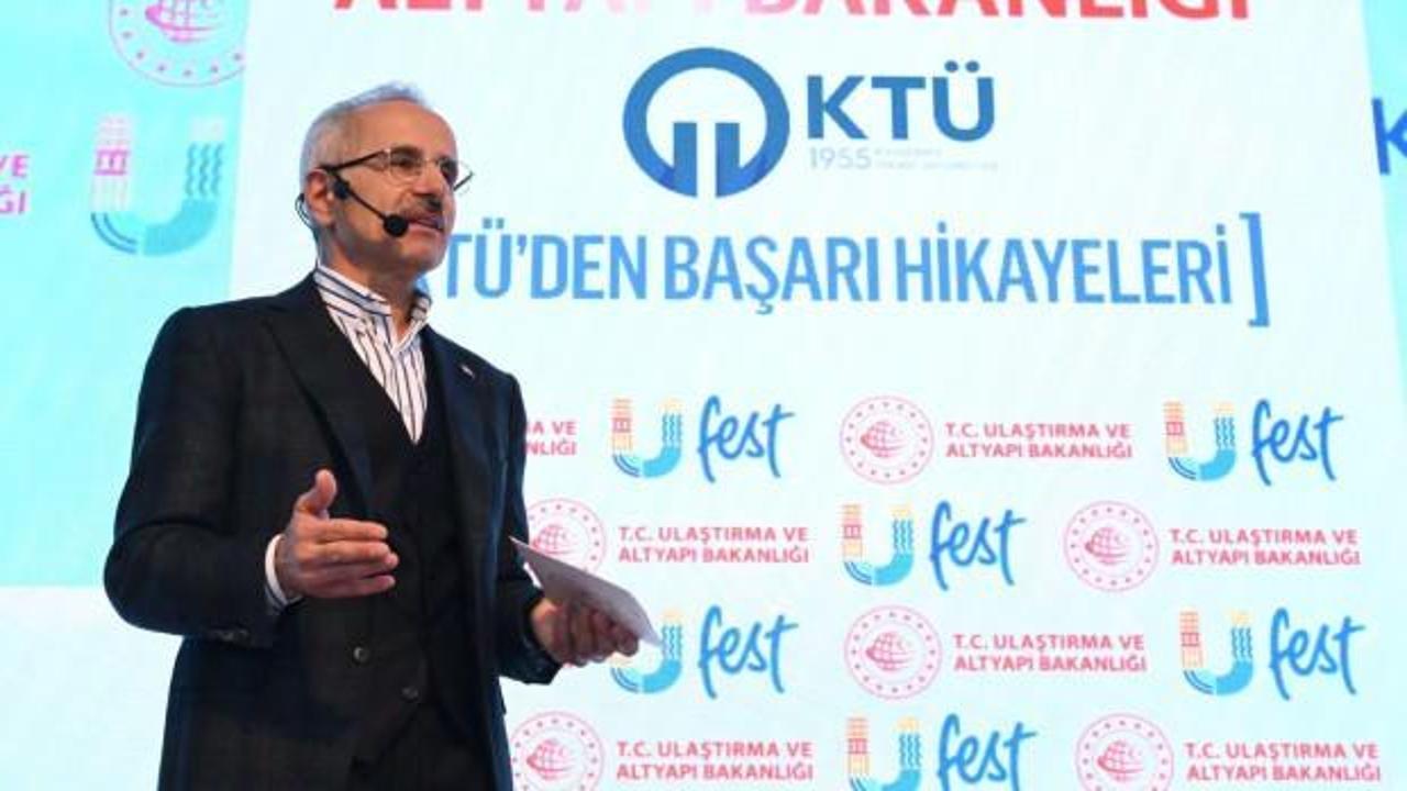 Bakan Uraloğlu: Ulaşım ve iletişim yatırımlarını kalkınmanın temeli olarak görüyoruz