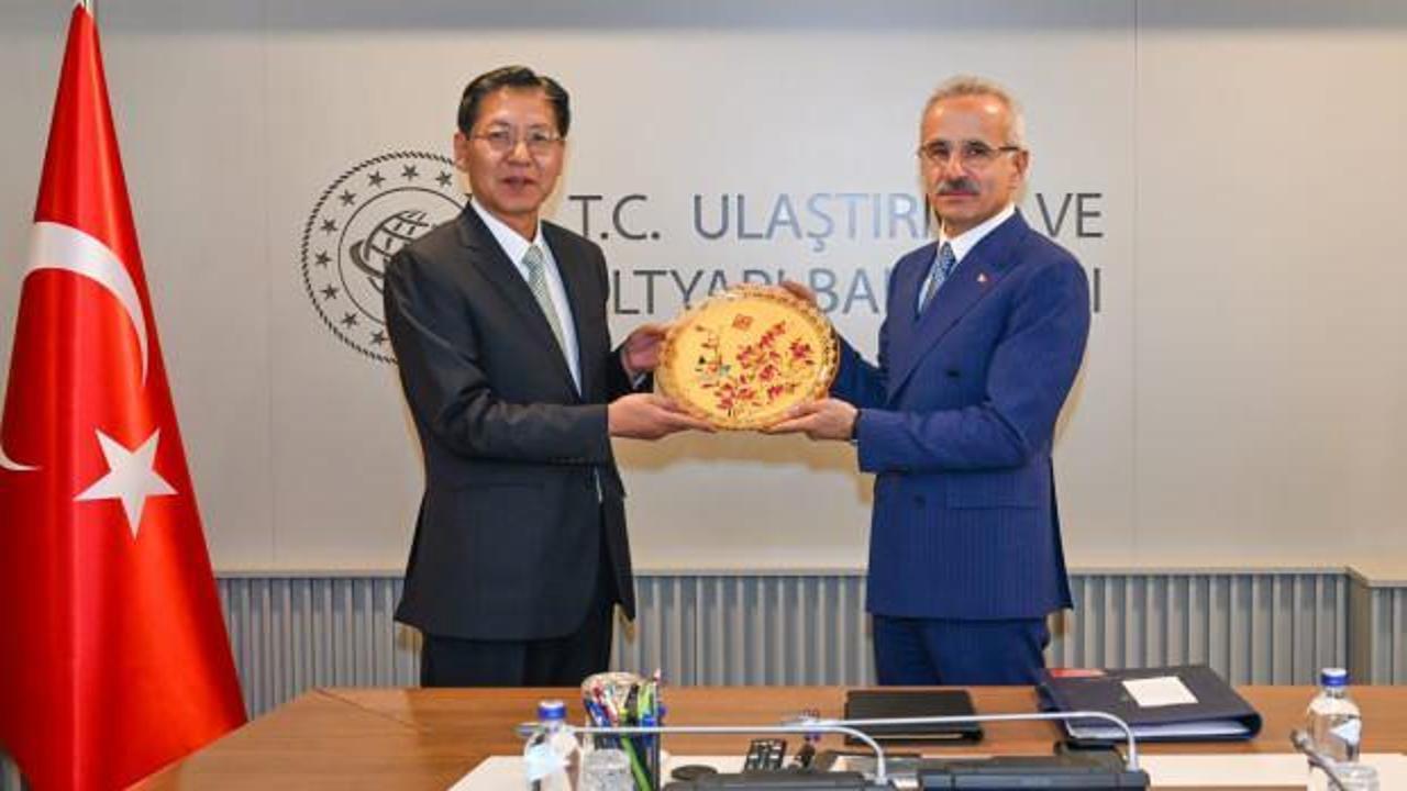 Bakan Uraloğlu'dan kritik kabul: Liu Shaobin ile görüştü