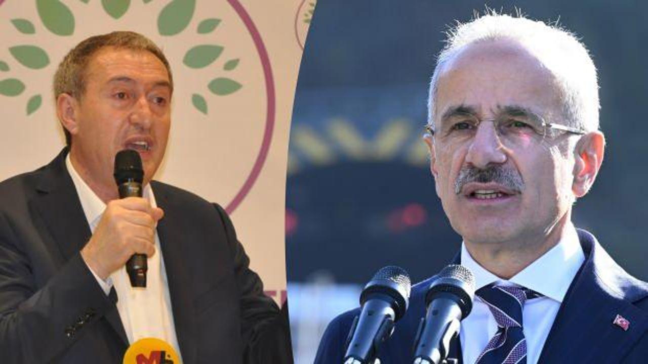 Bakan Uraloğlu’ndan DEM Partili Bakırhan'ın küstah sözlerine yanıt