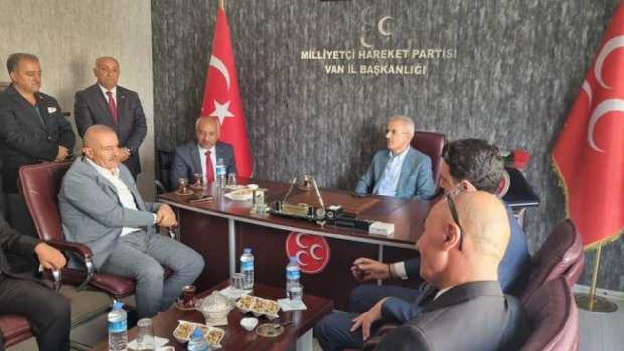 Bakan Uraloğlu’ndan MHP’ye ziyaret