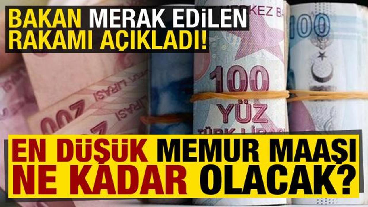 Bakan Vedat Işıkhan duyurdu: En düşük memur maaşı 33 bin TL seviyelerine çıkacak!