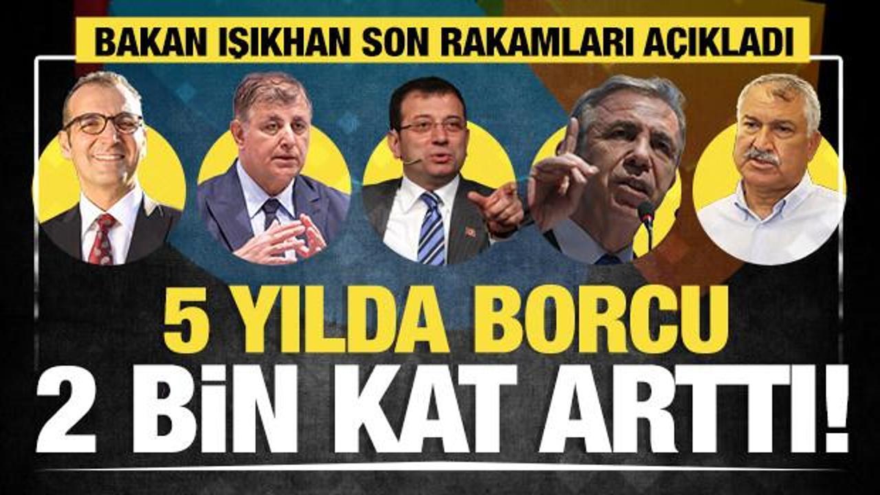Bakan Vedat Işıkhan SGK'ya borçlu belediyeleri açıkladı