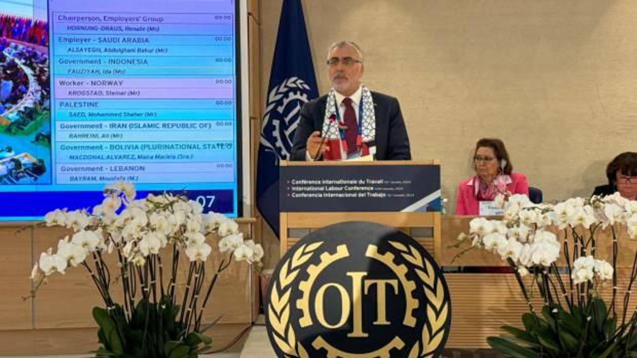 Bakan Vedat Işıkhan'dan Cenevre'de dünyaya İsrail'e boykot çağrısı