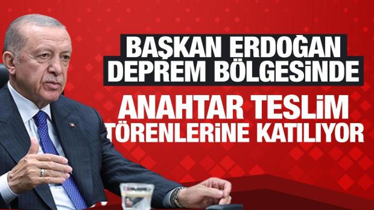Bakan Yerlikaya duyurdu: Başkan Erdoğan'ın katılımıyla anahtar teslim törenleri yapılacak!