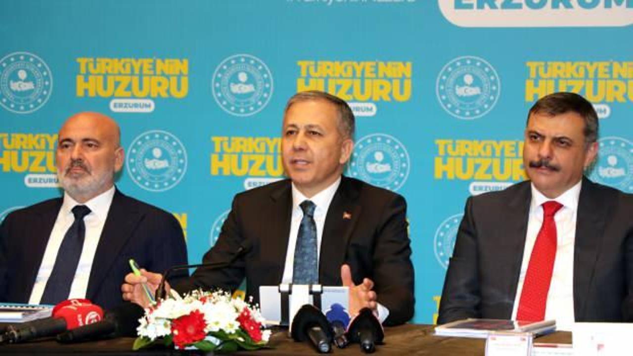 Bakan Yerlikaya: Güvenliğimize zarar veren kim olursa olsun 112'yi arayarak ihbar edin