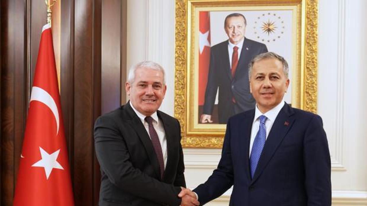 Bakan Yerlikaya, Kosovalı mevkidaşı Sveçla'yı kabul etti