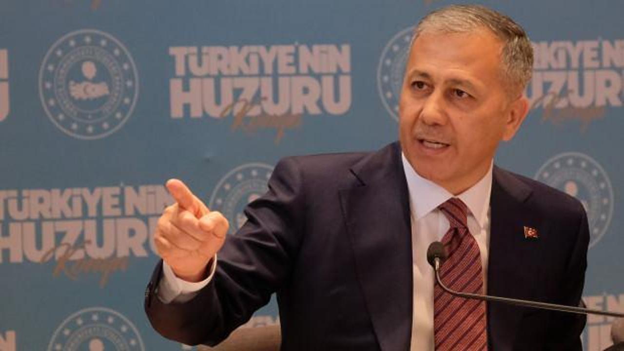 Bakan Yerlikaya'dan kararlılık mesajı: Bir çetenin bile nefes almasını istemiyoruz