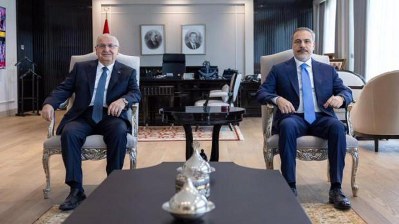 Bakanlar Fidan ve Güler bir araya geldi