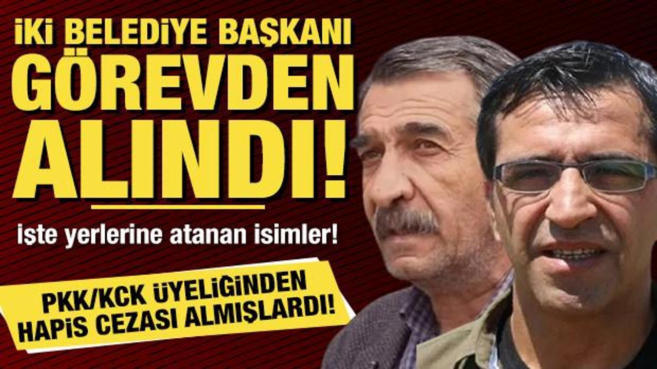 Bakanlık duyurdu: Tunceli ve Ovacık belediye başkanları görevden alındı!